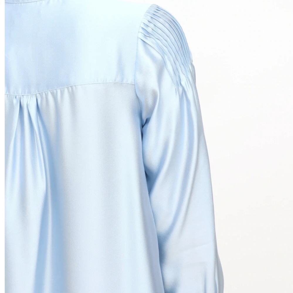 Birgitte Herskind Blue Stella Maxi Shirt Dress Size 34 - Picture 7 of 16